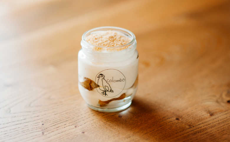 画像:アマレット風味のティラミス