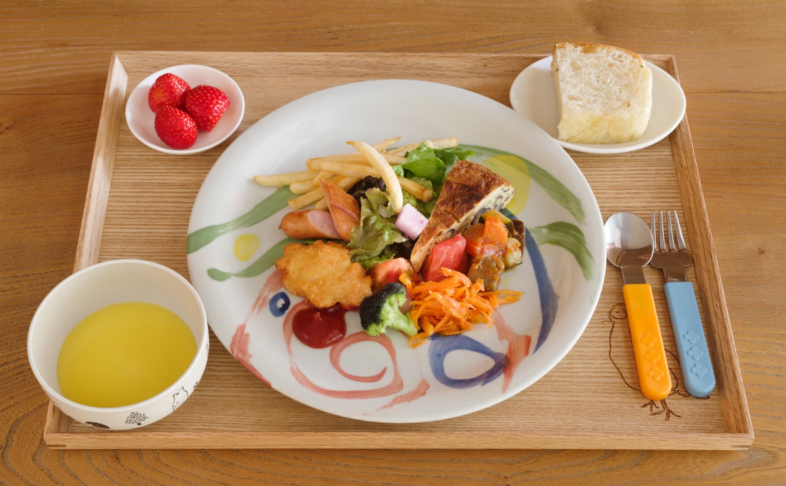 画像:お子様プレート